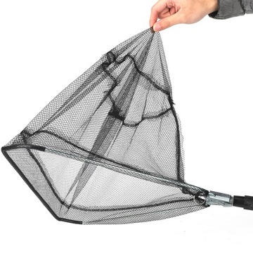 ТЕЛЕСКОПИЧЕСКИЙ ТРЕУГОЛЬНИК ПРОФЕССИОНАЛЬНЫЙ РЫБАЛОЧНЫЙ ПОДСАЧОК 2,05М