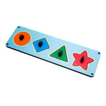 PUZZLE do TABLICY MANIPULACYJNEJ sensorycznej