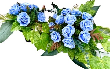 Композиция из роз, букет, украшение + букет для памятника
