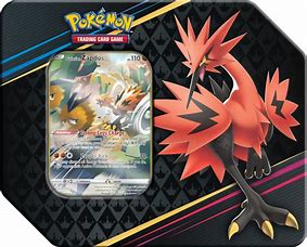 Crown Zenith Mocku Art Tin Galarian Zapdos