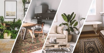 Do pokoju mata ochronna pod krzesło Kwiecisty wzór