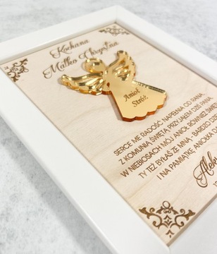 СПАСИБО КРЕСТНОМУ ОТЦУ ПОДАРОК ​​ЗОЛОТОЙ АНГЕЛ