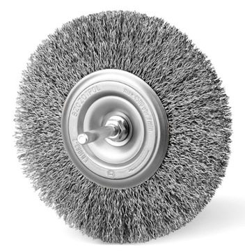 SZCZOTPOL SZCZ-012-ASA Szczotka tarczowa 120/6mm DRUT STALOWY