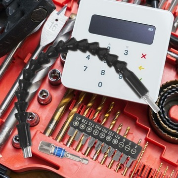 4 комплекта гибких удлинителей для сверл в ассортименте