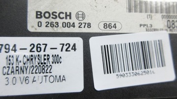 CHRYSLER 300C MODUL ŘÍZENÍ P0402421AH