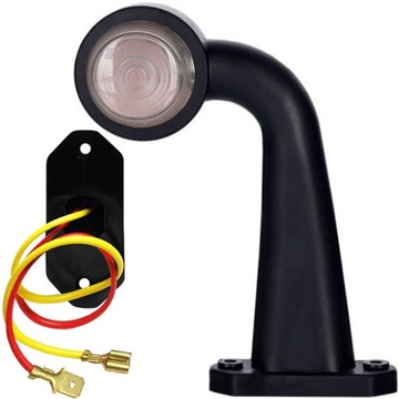 LAMPA ŻARÓWKOWA OBRYSOWA ŁAMANA DŁUGA LEWA