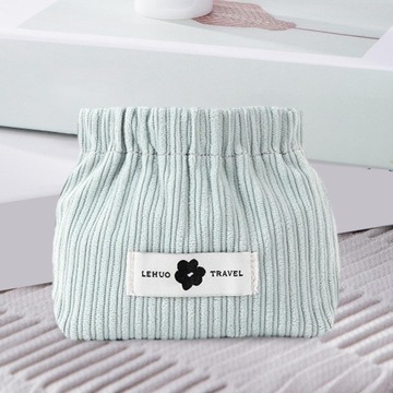 Дорожная сумка-органайзер для карточек из вельветовой эластичной ленты для волос