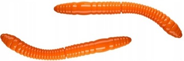 Libra Lures Przynęta Guma Fatty DWorm Tourna 5.5cm 011 HOT ORANGE KRYL 1szt