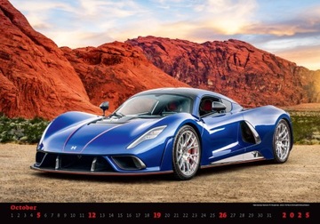 Календарь CARS 2025 SPORT CARS RACING БОЛЬШОГО ФОРМАТА ОТЛИЧНЫЙ ПОДАРОК