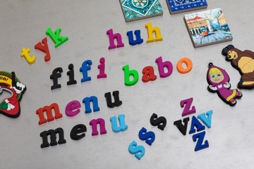 ИЗУЧАЕМ НОМЕРА МАГНИТНЫЕ НОМЕРА ДЛЯ ПЛАТЫ ХОЛОДИЛЬНИКА