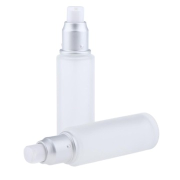 2шт 50мл многоразовые стеклянные косметические флаконы для лосьона для макияжа