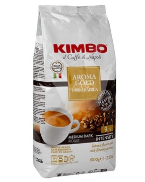 Кофе KIMBO AROMA GOLD в зернах 1 кг