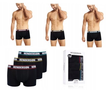 HENDERSON CORE bokserki męskie 3pak RNETS *XL*41079