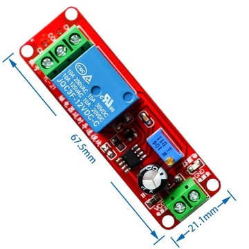 МОДУЛЬ ВРЕМЕНИ С РЕЛЕ ЗАДЕРЖКИ