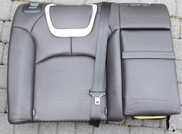 CITROEN C5 III X7 KANAPA OPARCIE BRĄZOWA SKÓRA