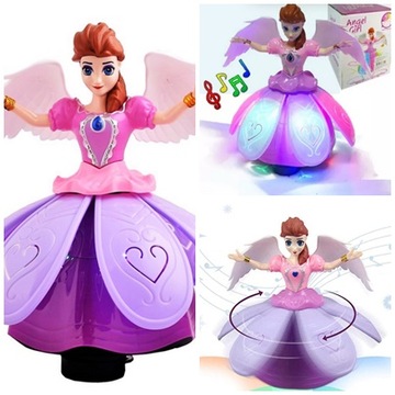 LALKA INTERAKTYWNA ŚPIEWA TAŃCZY MUZYKA LED BARBIE