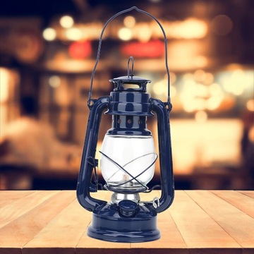 Vintage Lampa Naftowa Żelazna Latarnia Lampa Nafto