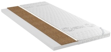 Materac nawierzchniowy 120x200 KOKOS Topper 5cm