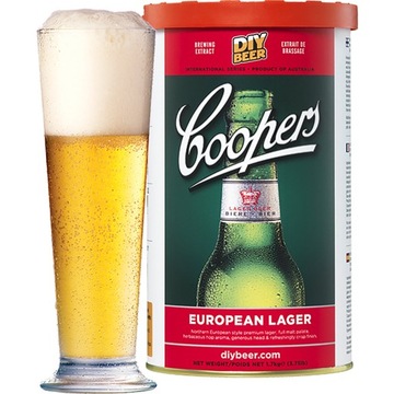 PIWO BREWKIT DO WYROBU PIWA European Lager Coopers