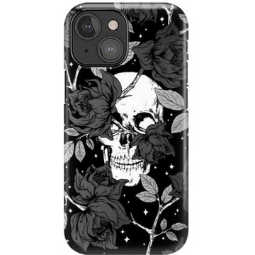 ETUI DO iPHONE 13 MINI CZASZKA GOTH DEATH WZORY