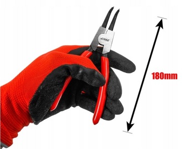 SZCZYPCE DO PIERŚCIENI SEGERA ZESTAW SZCZYPIEC 180