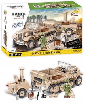COBI 2272 sd.kfz 10 demag d7 + kuchnia EXECUTIVE