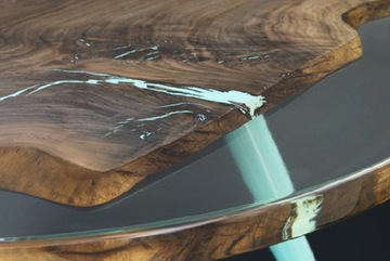 Кристаллическая эпоксидная смола для деревянного стола 10см.