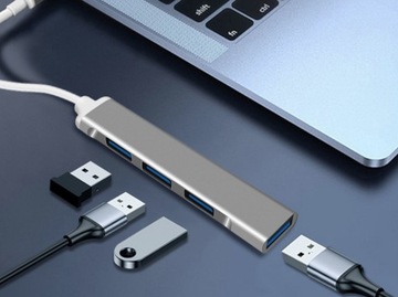 USB-концентратор типа C 3.0-ПОРТОВЫЙ РАЗДЕЛИТЕЛЬ АДАПТЕР 4xUSB