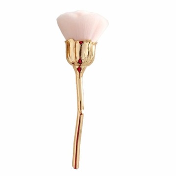 Pro Rose Flower Makeup Brush Foundation Powder r
