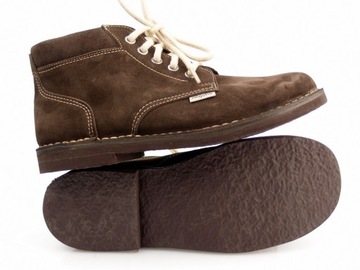 HUSAR ANKLES VELVERS NAGABA PL76 коричневая замша 42