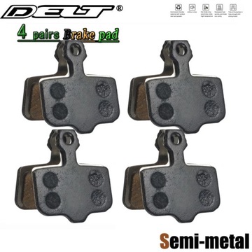 4 Pair Semi - Metallic BIKE Bicycle Disc Brake Pad FOR SRAM AVID Elixir