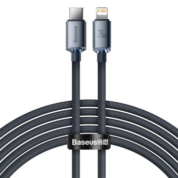 BASEUS SZYBKI KABEL LIGHTNING USB C 2M DO iPHONE