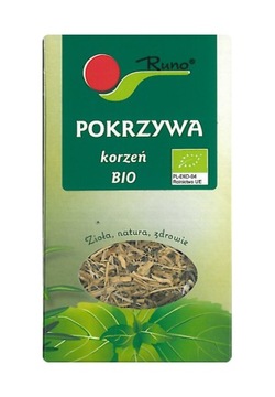 Pokrzywa zwyczajna korzeń BIO 50g Runo Certyfikat