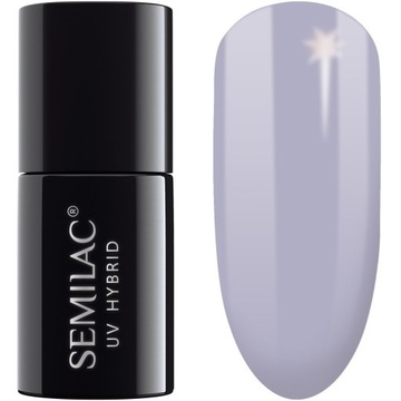 224 SEMILAC LAKIER HYBRYDOWY OFFICIAL GREY 7ML