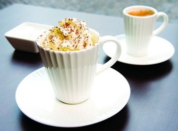 RAK Фарфоровая чашка-блюдце Метрополис. MECU09 13см