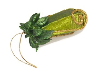 bombka zawieszka eko na choinkę susz egzot. 15 cm