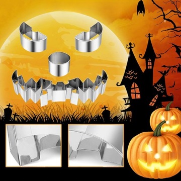 ZESTAW NARZĘDZI DO WYCINANIA W DYNI NOŻY 13 SZT ==