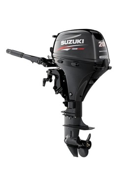 Silnik zaburtowy Suzuki DF 20 AS czarny | MARINERO