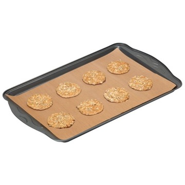 FOLIA MATA TEFLONOWA PAPIER DO PIECZENIA WIELORAZOWA 40X33 CM NIEPRZYWIERA