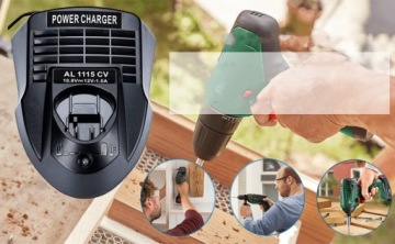 Зарядное устройство для литиевых аккумуляторов Bosch 10,8В 12В