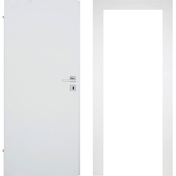 DRZWI WINDOOR WEGA BIAŁE PEŁNE
