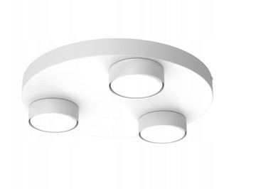 LAMPA SUFITOWA PLAFON NA KOLE GX53 LED FLEA ⌀30cm ŻYRANDOL $$$