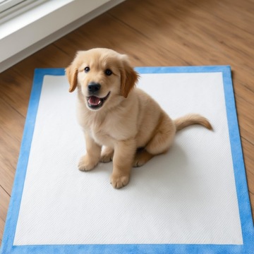 КОВРИКИ ГИГИЕНИЧЕСКИЕ АБСОРБИРУЮЩИЕ КОВРИКИ ДЛЯ СОБАК, обучающихся писать в туалет MERSJO 90x60 100 шт.