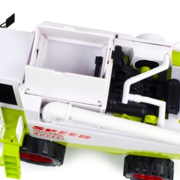 ИГРУШКА ДЛЯ ТРАКТОРА CLAAS LEXION LARGE КОМБАЙН УРОЖАЙНЫЙ ПОДВИЖНЫЕ ЭЛЕМЕНТЫ ПРИВОДА