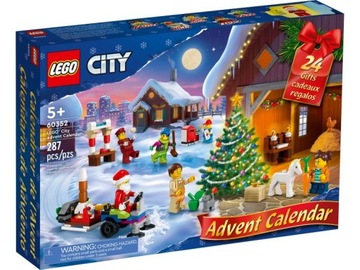 LEGO City 60352 Kalendarz adwentowy 2022