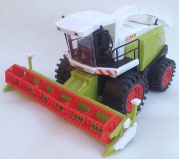 Kombajn Duży zielony dla rolnika zabawka FARMER
