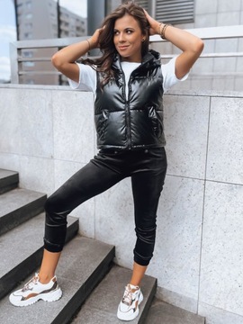 ЖЕНСКИЙ ЖИЛЕТ С РУКАВАМИ И КАПЮШОНОМ. Размер. С