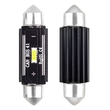 ŻARÓWKI LED 12/24 C5W c10w 41mm 1SMD UltraBright CANBUS