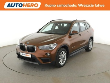 BMW X1 F48 Crossover sDrive18d 150KM 2017 BMW X1 full LED klima auto grzane fotele czujniki