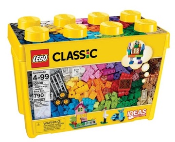НАБОР БОЛЬШИХ БЛОКОВ LEGO CLASSIC CREATIVE BLOCKS BIG BOX XXL 790EL